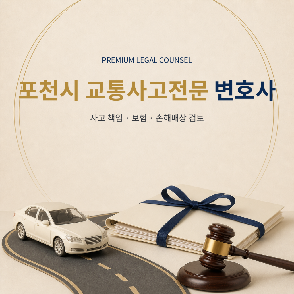 포천시 교통사고전문 변호사