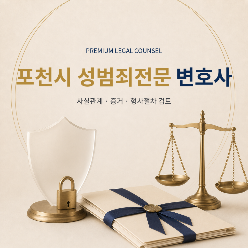 포천시 성범죄전문 변호사