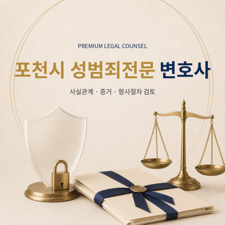 포천시 성범죄전문 변호사